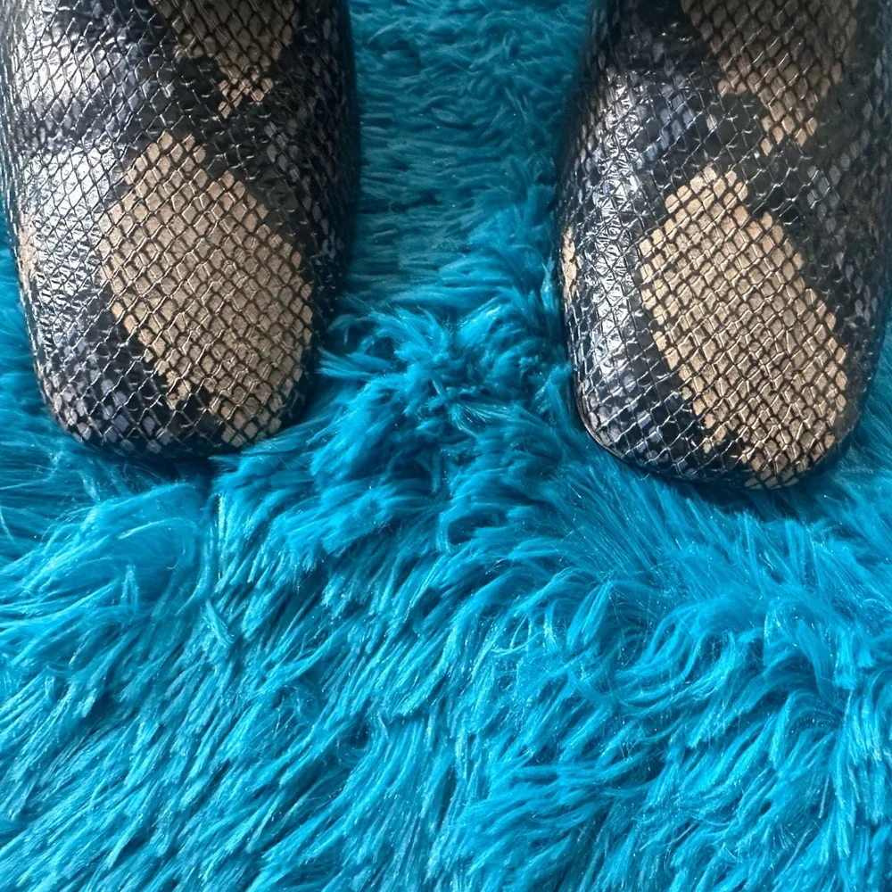 Sam Edelman Snakeskin Pattern Sexy Boots